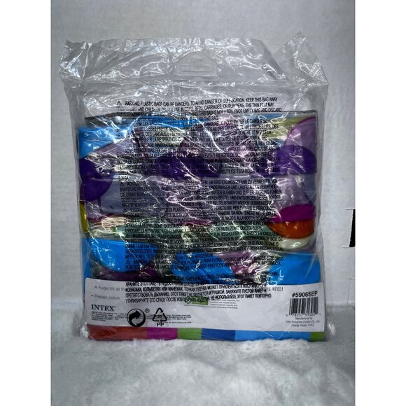 Intex Jumbo Ball 42 Inch Inflatable Beach Ball For Ages 3+ Multicolor - Picture 3 of 7